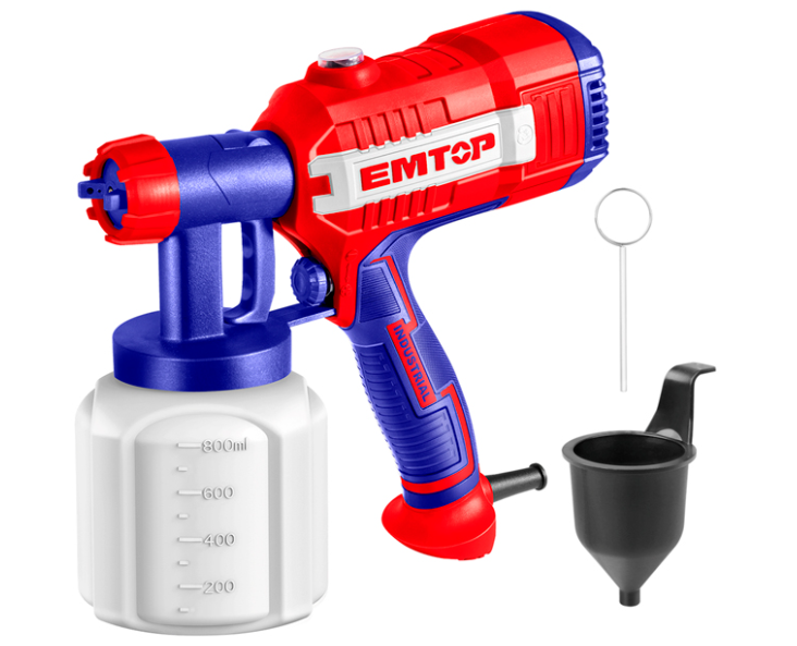 PISTOLA DE PINTURA ELÉCTRICA EMTOP