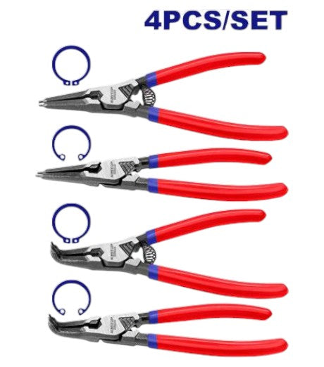 SET 4 ALICATES DE PRESILLAS EMTOP
