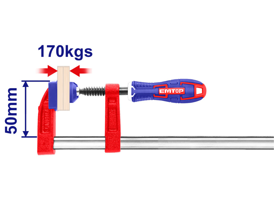 SARGENTO DE APRIETE EMTOP 50MM
