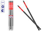CONJUNTO 10 PUNTERAS DESTORNILLADOR IMPACTO EMTOP