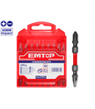 CONJUNTO 10 PUNTERAS DESTORNILLADOR DE IMPACTO 65MM