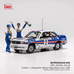 1982 Opel Ascona 400 Nº2 W.Röhrl/C.Geistdörfer Ganadores Rally Montecarlo + Figuras 1:43 IXO Models SPRM002-82