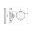 ÓPTICA CUNETERO PARA PARRILLA 183MM