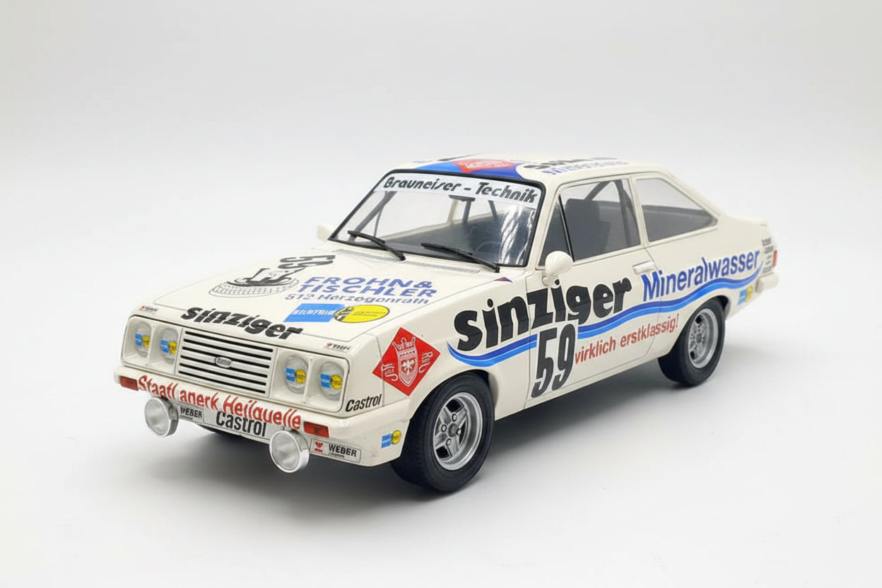 1982 Ford Escort MK II RS 200 Nº59 Manthey/Bröhling/Dahlen 24h. Nürburgring 1:18 MC Group MCG18438R