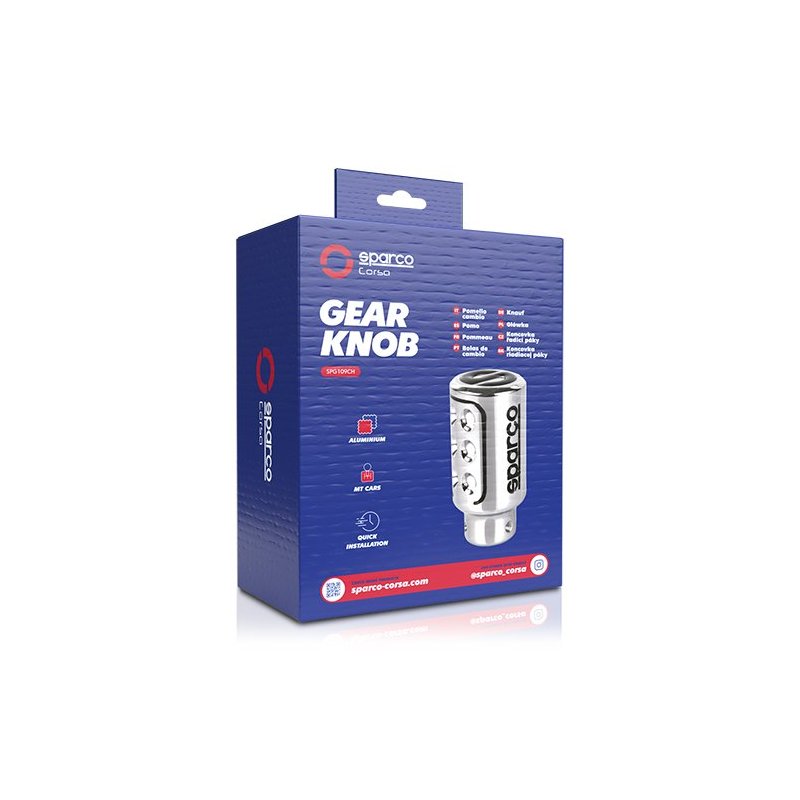 POMO RACING SPARCO CROMADO