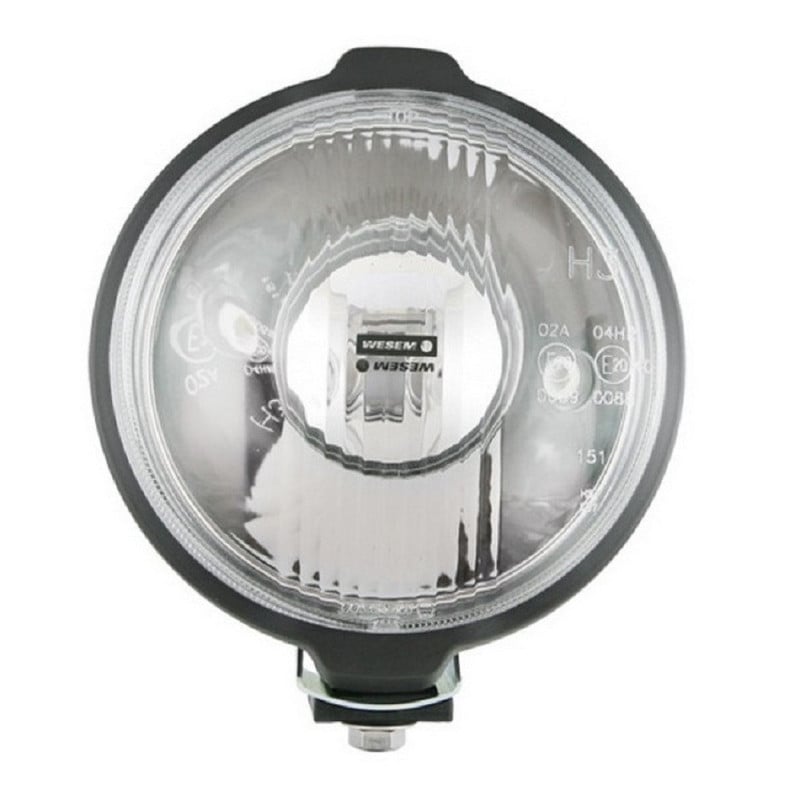 Faro Largo Alcance 187mm Negro