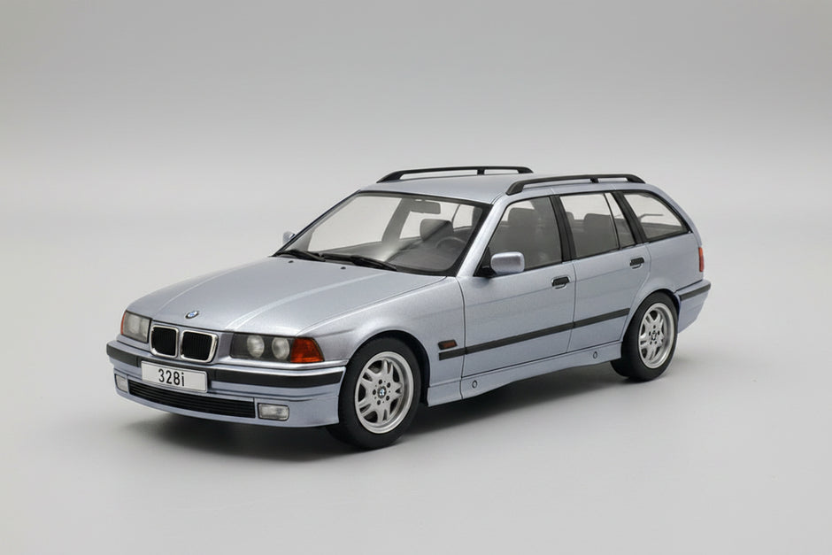1995 BMW Serie 3 (E36) Touring Azul Claro Metalizado 1:18 MC Group 18365
