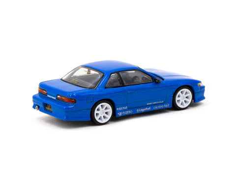 1991 Nissan Silvia S13 Vertex Toyo Tires Azul Metalizado 164 Tarmac T64G-025-BL-MJ