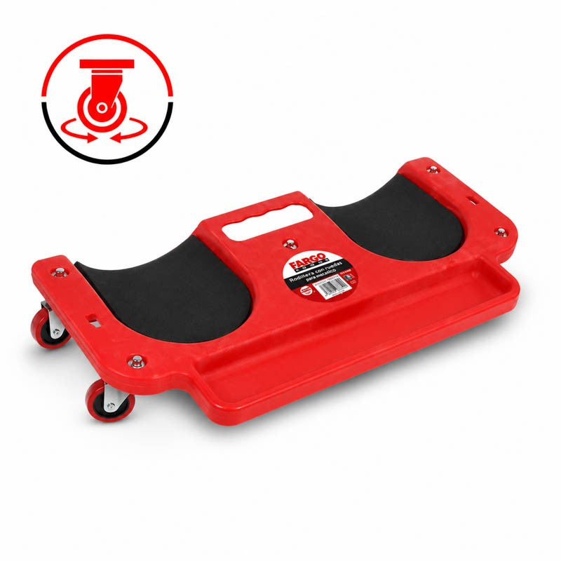 RODILLERAS CON RUEDAS MECANICO FARGO TOOLS