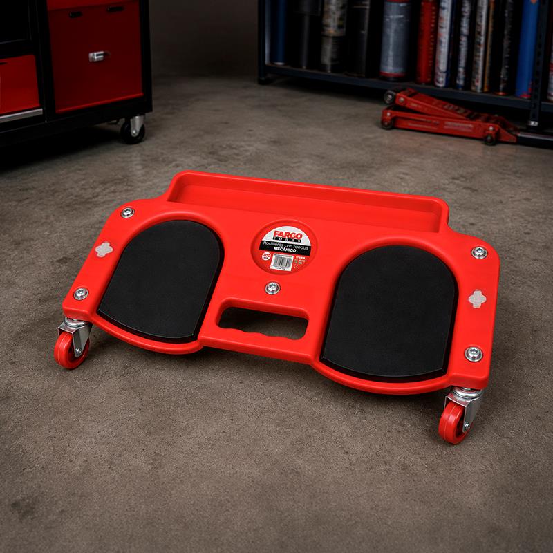 RODILLERAS CON RUEDAS MECANICO FARGO TOOLS