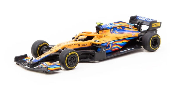 2021 McLaren MCL35M F1 Nº14 Lando Norris Gran Premio de Abu Dhabi 164 IXO-Tarmac T64G-F040LN3