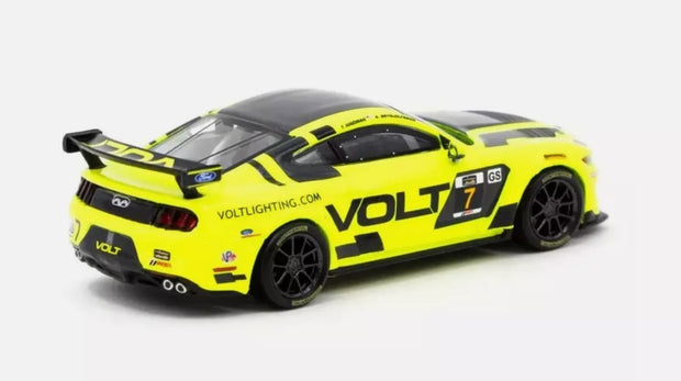 2018 Ford Mustang GT4 Campeonato IMSA Amarillo/Negro 164 Tarmac T64G011IMSA