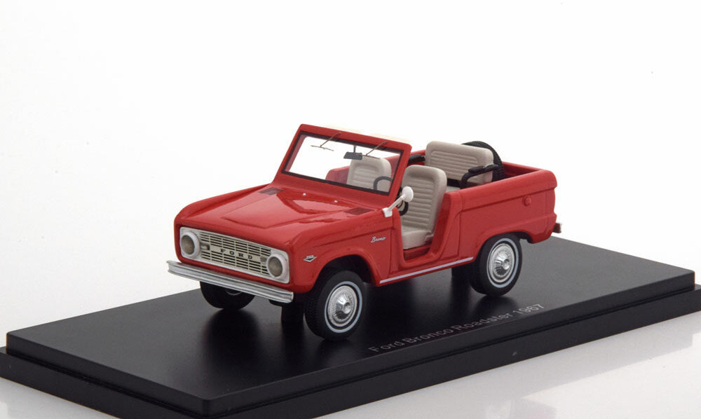 1966 Ford Bronco Roadster Rojo 1:43 NEO Scale Models 47210