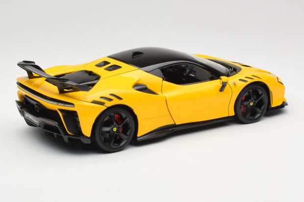 2024 Ferrari SF90XX Stradale Amarillo Modena 1:18 Bburago 16020