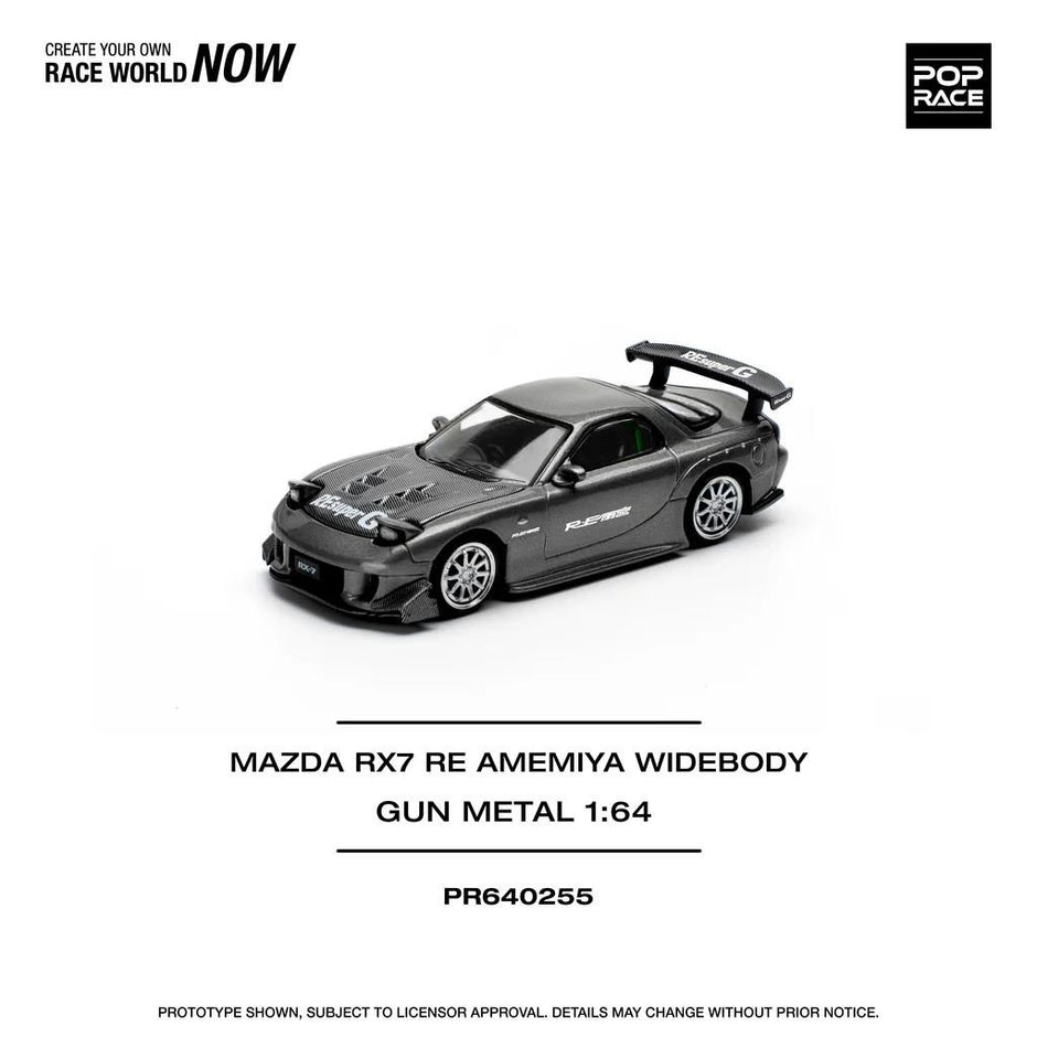 1999 Mazda RX7 Re-Amemiya Gris Metalizado 164 Pop Race PR640255