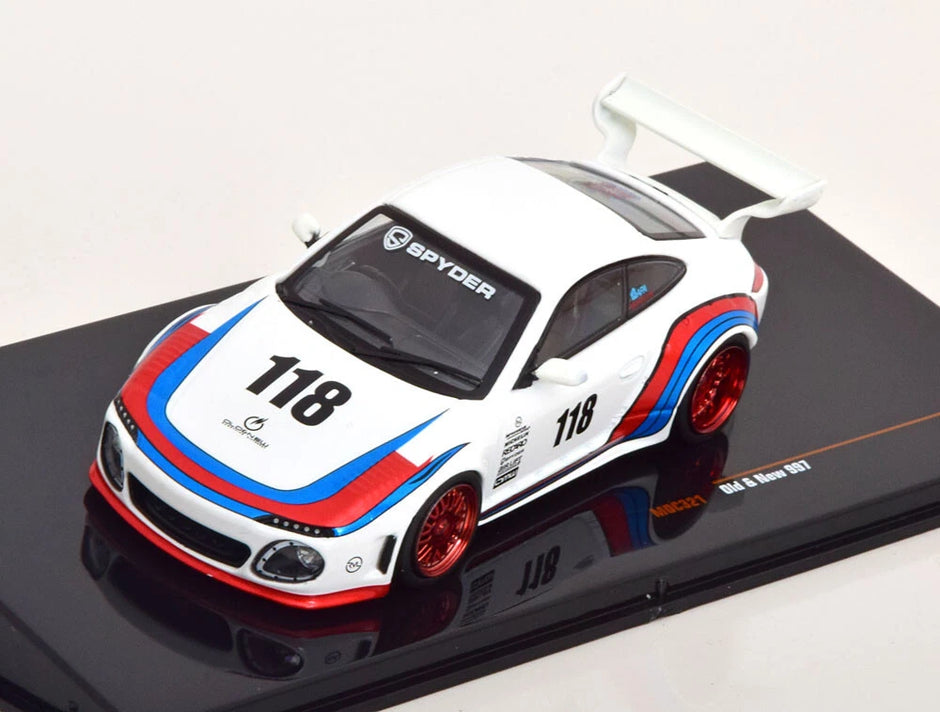 2020 Porsche 911 (Old & New 997) Nº118 Tricolor 1:43 IXO Models MOC321