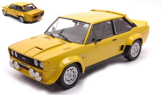 1980 Fiat 131 Abarth Amarillo 1:18 IXO Models 18CMC128