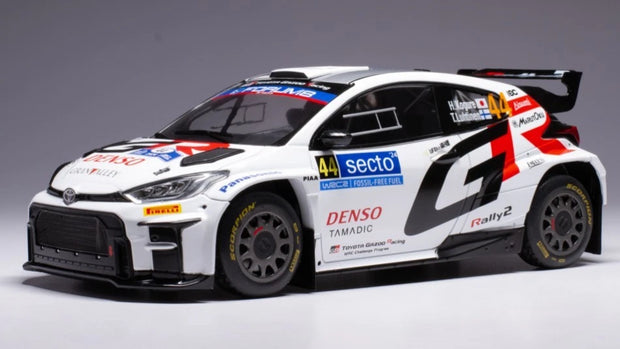 2024 Toyota GR Yaris Rally2 Nº44 H.Kogure/T.Luhtinen Rally de Finlandia WRC2 1:18 IXO Models 18RMC212B.22
