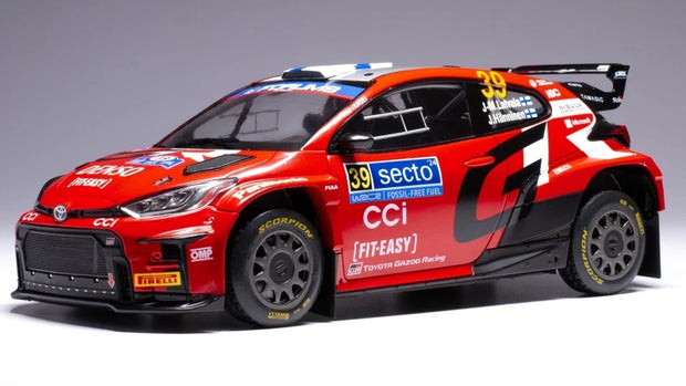 2024 Toyota GR Yaris Rally2 Nº39 JM.Latvala/J.Hänninen Rally de Finlandia WRC2 1:18 IXO Models 18RMC211.22