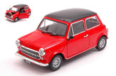 1974 Mini Cooper 1300 Rojo/Negro 1:24 Welly 22496
