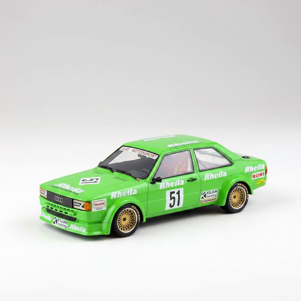 1980 Audi 80 (B2) Gr.2 Nº51 Wolf/Rosterg ETCC Zolder 1:18 Premium ClassiXXs PCL30226