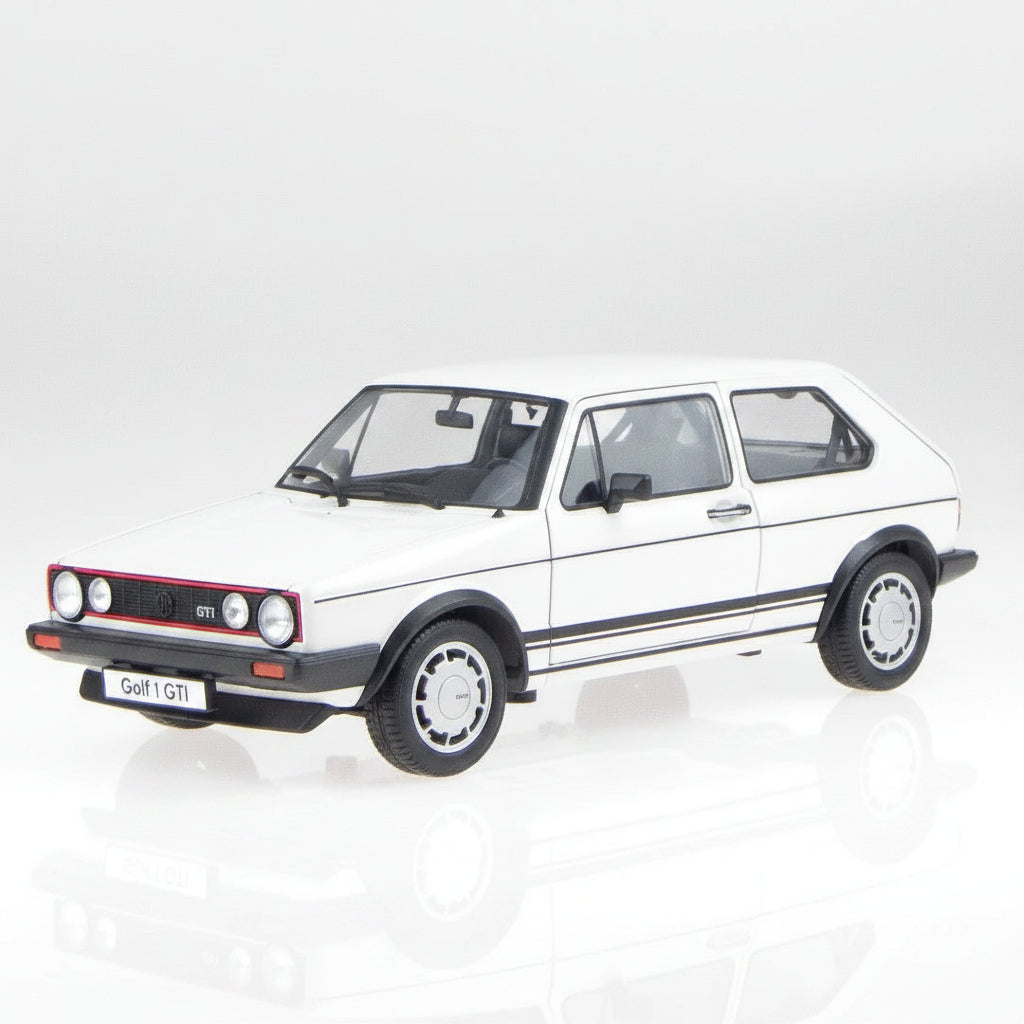 1982 Volkswagen Golf 1 Pirelli Gris Metalizado 1:18 Welly 18039