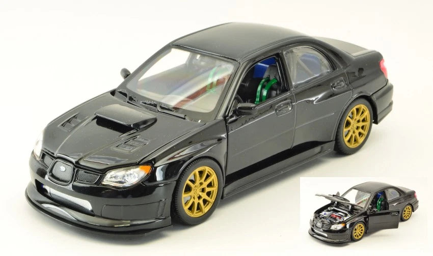 Subaru Impreza WRX STi Negro 1:24 Welly 22487