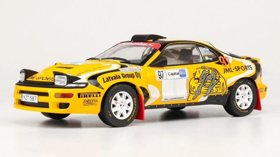 2024 Toyota Celica GT 4 Turbo (ST 185) Nº97 J.M.Latvalla/J.Hanninen Rally Artic Lapland 1:43 IXO Models RAM992.22