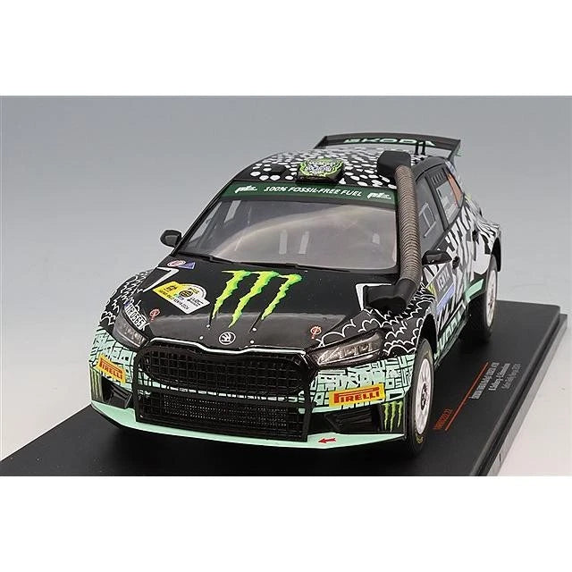 2024 Skoda Fabia Rally2 Nº20 O.Solberg/E.Edmondson Rally Safari Kenia 1:18 IXO Models RMC222.22