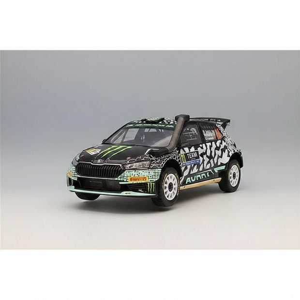 2024 Skoda Fabia Rally2 Nº20 O.Solberg/E.Edmondson Rally Safari Kenia 1:18 IXO Models RMC222.22