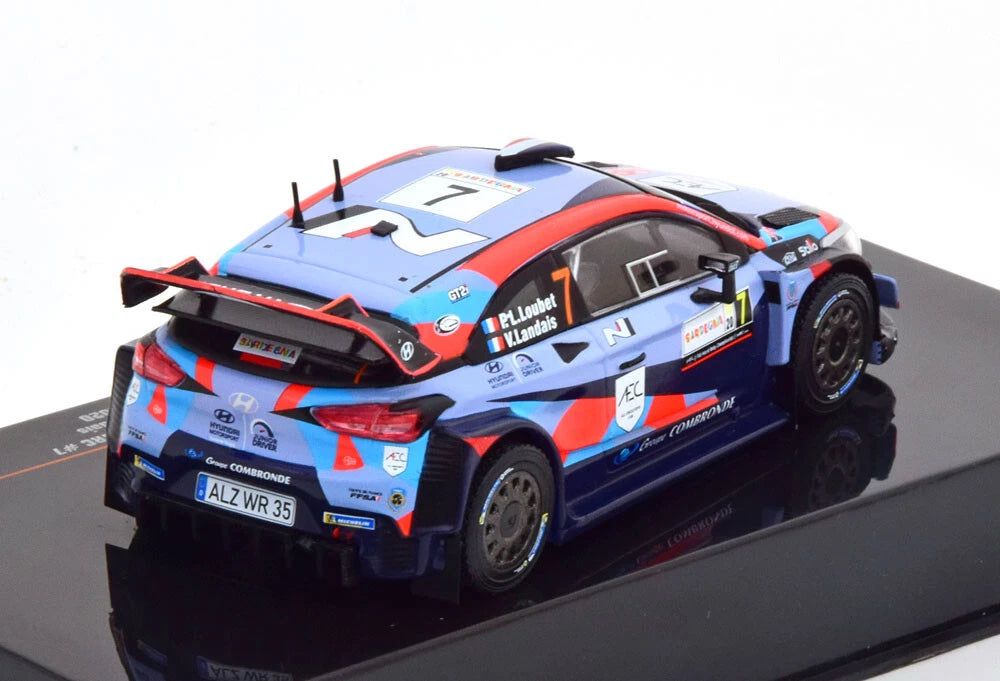 2020 HYUNDAI I20 COUPE WRC Nº7 LOUBET/LANDAIS RALLY DE SARDINIEN 1:43 IXO MODELS