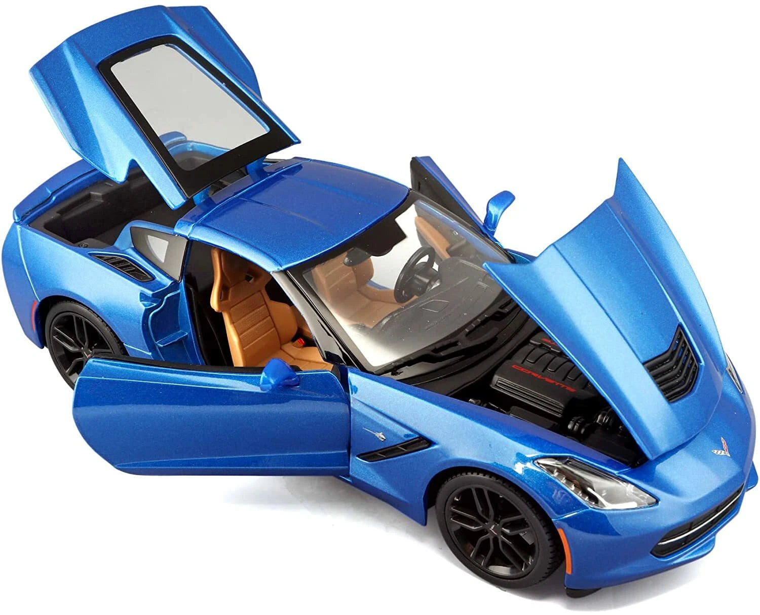 2014 Chevrolet Corvette Stingray Z51 Azul 1:18 Maisto 31677