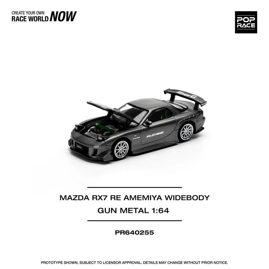 1999 Mazda RX7 Re-Amemiya Gris Metalizado 164 Pop Race PR640255