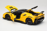 2024 Ferrari SF90XX Stradale Amarillo Modena 1:18 Bburago 16020