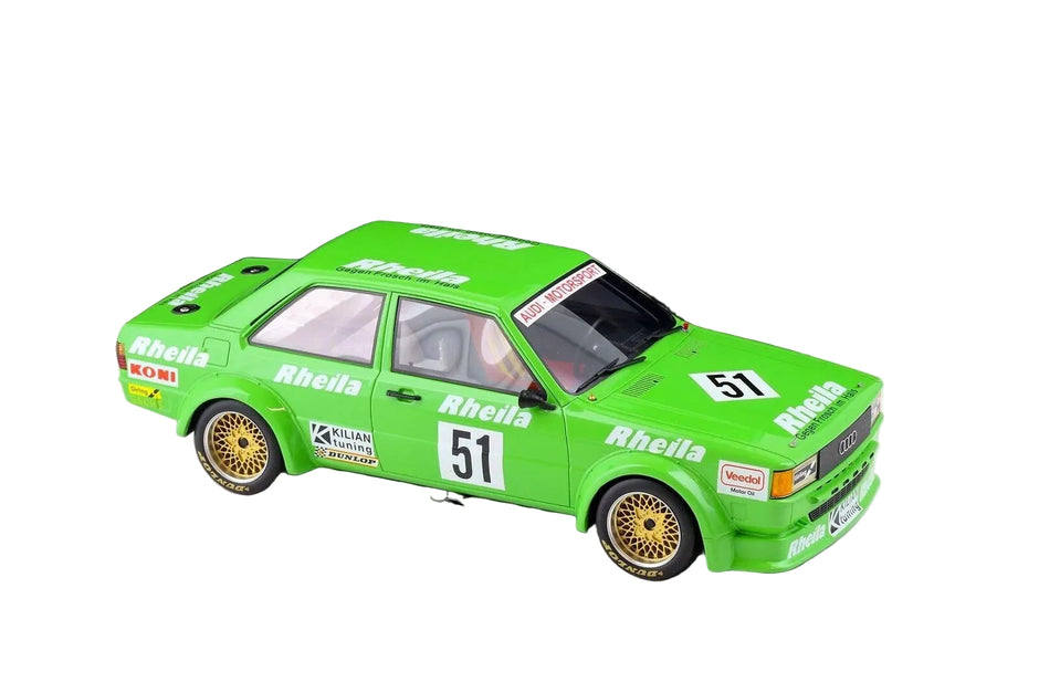 1980 Audi 80 (B2) Gr.2 Nº51 Wolf/Rosterg ETCC Zolder 1:18 Premium ClassiXXs PCL30226