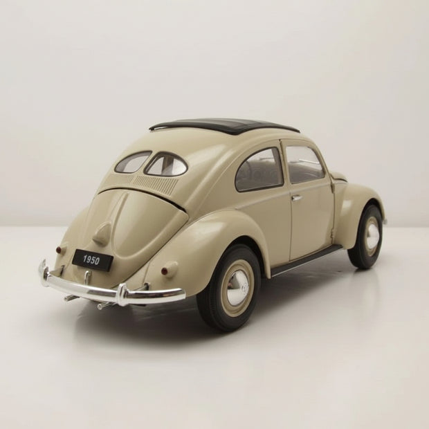 1950 Volkswagen Classic T1 Kafer Beetle Beige 1:18 Welly 18040