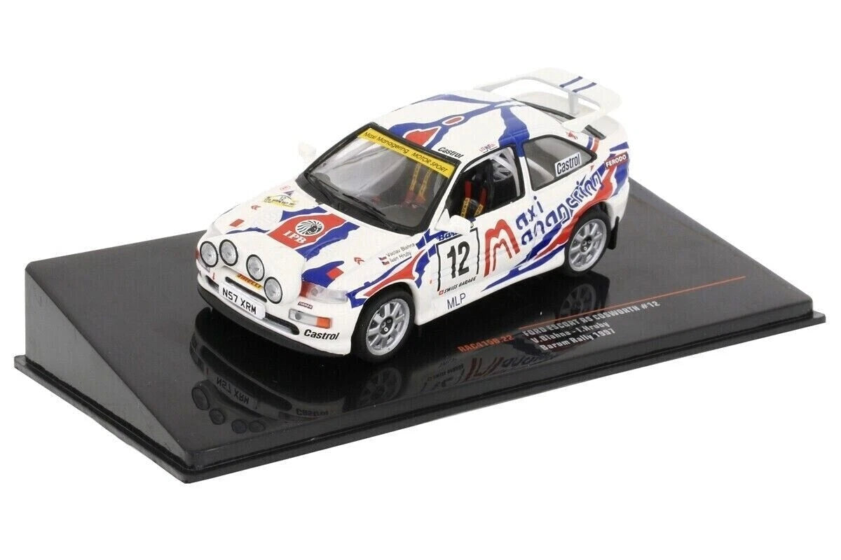 1997 Ford Escort RS Cosworth Nº12 Blahna/Hruby Rallye Barum 1:43 IXO Models RAC415B.22