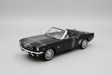 1964 Ford Mustang 1-2 Cabrio Negro 1:18 Welly 12519