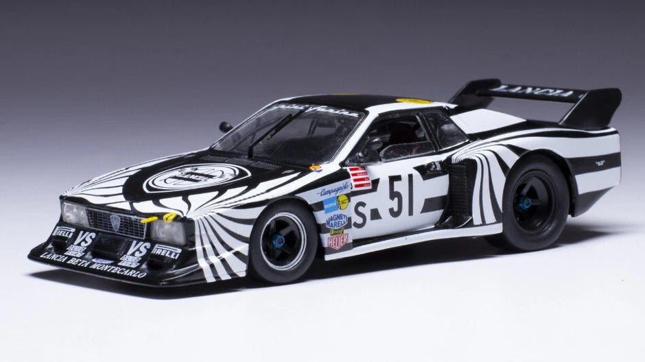 1979 Lancia Beta Montecarlo Turbo Nº51 Patrese/Rhörl 6h. de Silverstone 1:43 IXO Models GTM162LQ