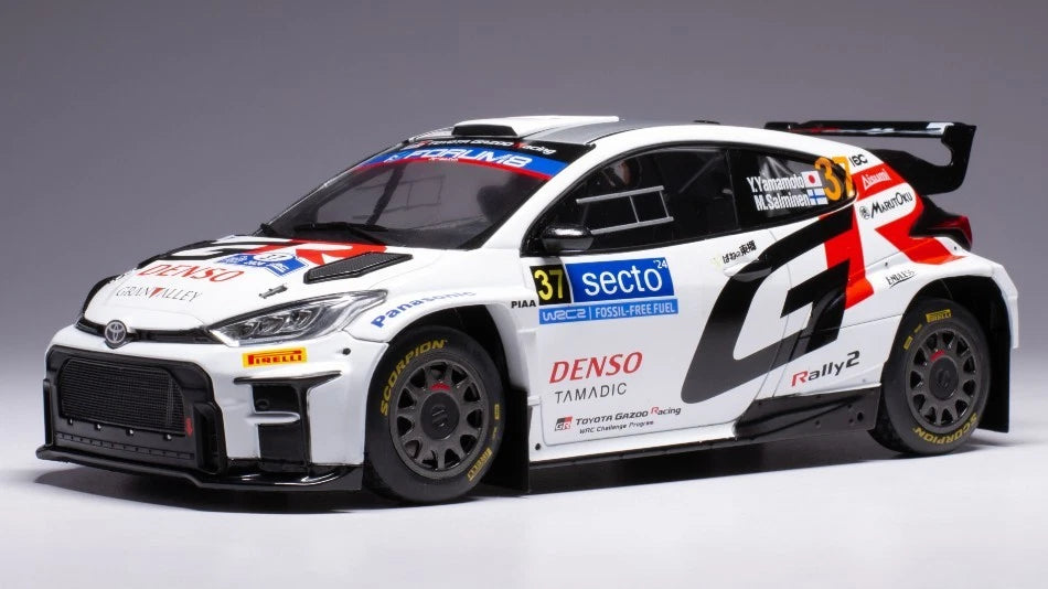 2024 Toyota GR Yaris Rally2 Nº37 Y.Yamamoto/M.Salminen Rally de Finlandia 1:43 IXO Models 18RAM956.22