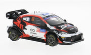 2024 Toyota GR Yaris Rally1 Hybrid Rally WM Nº69 K.Rovanperä/J.Halttunen Rally Finlandia 1:43 IXO Models RAM947.22