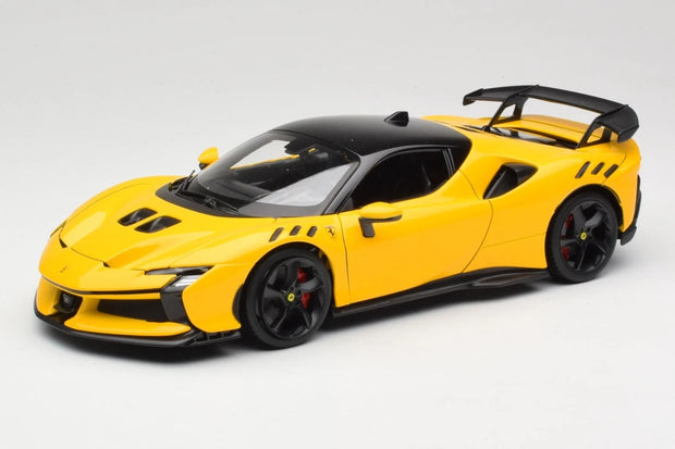 2024 Ferrari SF90XX Stradale Amarillo Modena 1:18 Bburago 16020