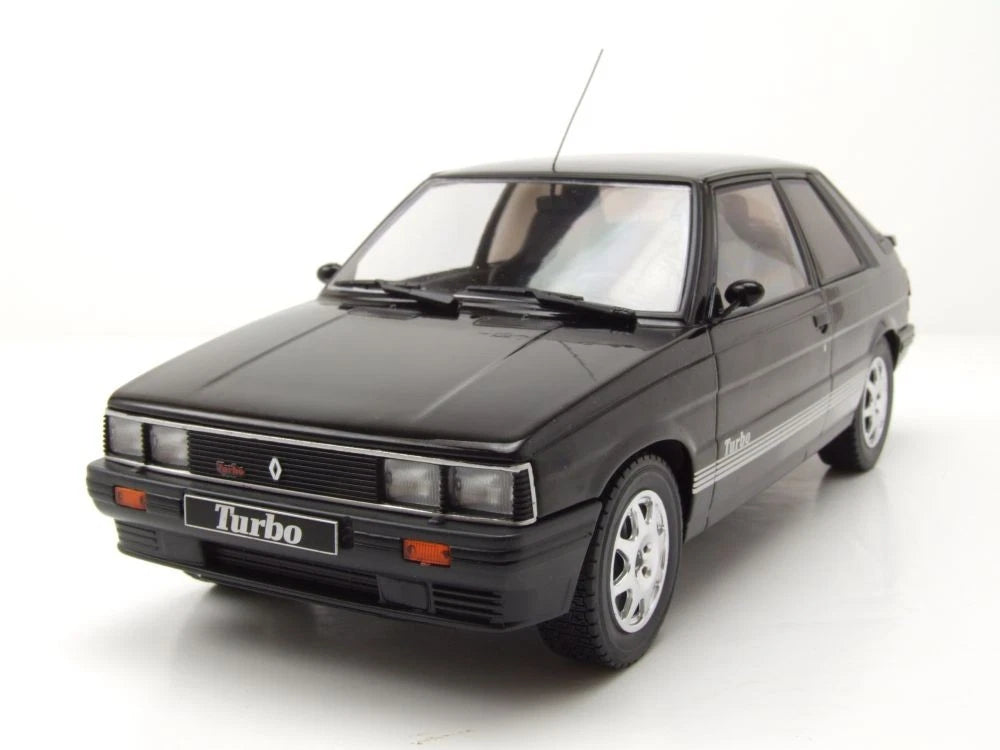 1987 Renault 11 R11 Turbo Custom Negro 1:18 IXO