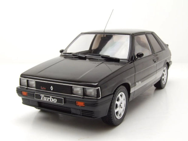 1987 Renault 11 R11 Turbo Custom Negro 1:18 IXO