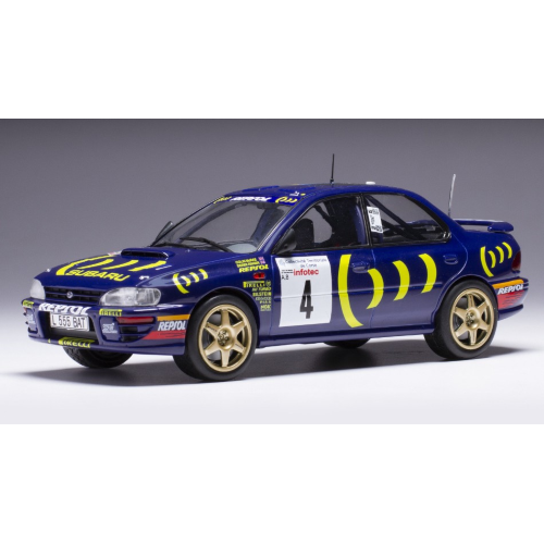 1995 Subaru Impreza 555 Nº4 C.McRae/D.Ringer Rallye Tour de Corse 1:24 IXO Models 24RAL028B.22