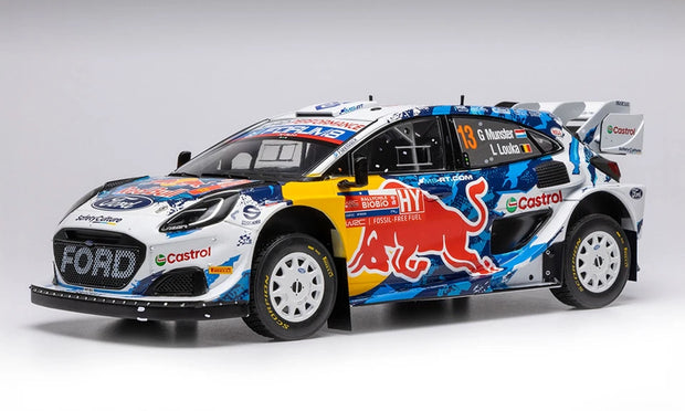 2024 Ford Puma Rally1 Hybrid Nº13 Munster/Louka Rallye Chile 1:18 IXO Models 18RMC224.22