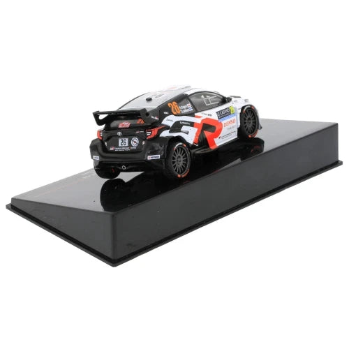 2025 Toyota GR Yaris Rally2 Nº26 H.Kogure/T.Luhtinen Rally de Montecarlo WRC2 1:43 IXO Models RAM982.22