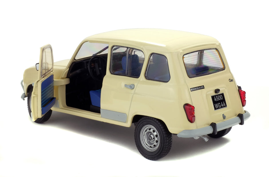 1984 Renault R4 4L GTL Clan Beige 1:18 Solido S1800101