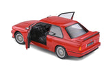 1986 BMW E30 M3 Rojo 1:18 Solido S1801502