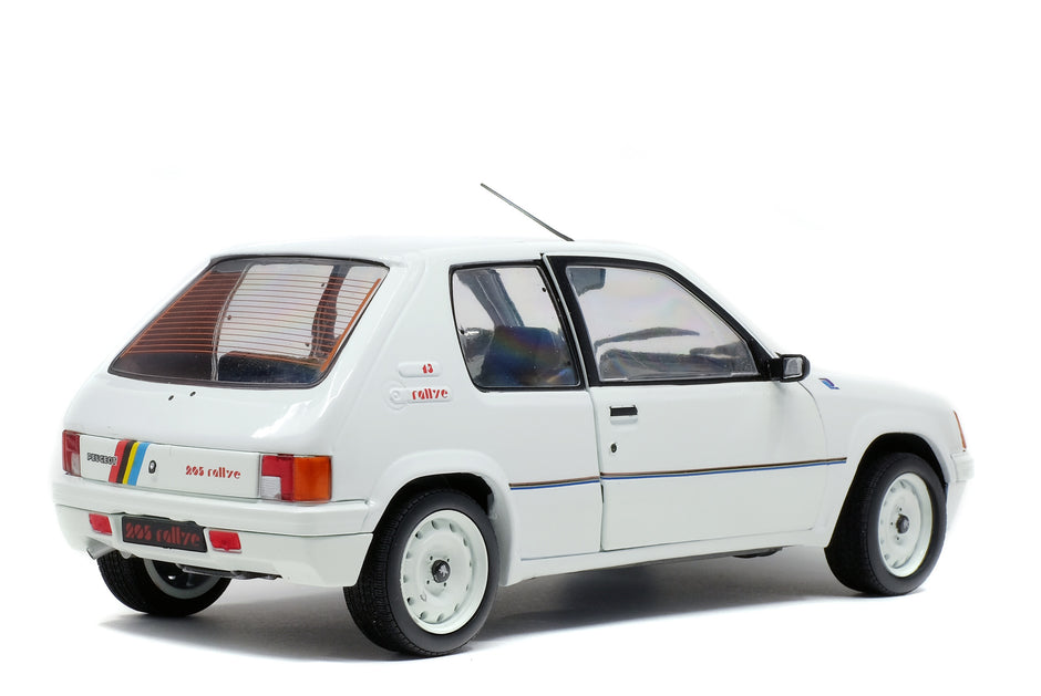 1987 Peugeot 205 Rallye Phase 1 White 1:18 Solido S1801701